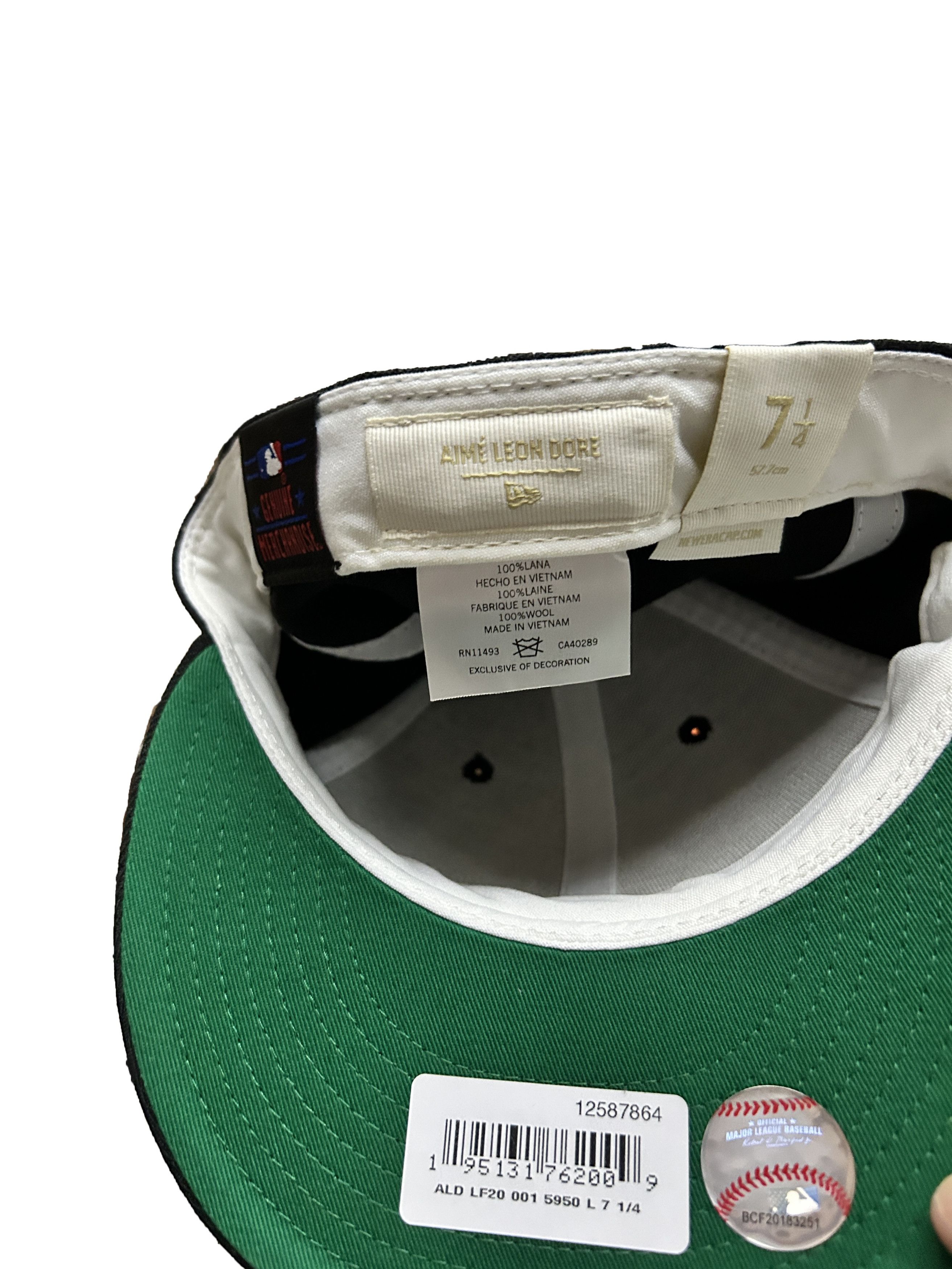 Aime Leon Dore × New Era [7 1/4] ALD / New Era Chain Stitch Yankee Hat - Black Size ONE SIZE - 4 Thumbnail