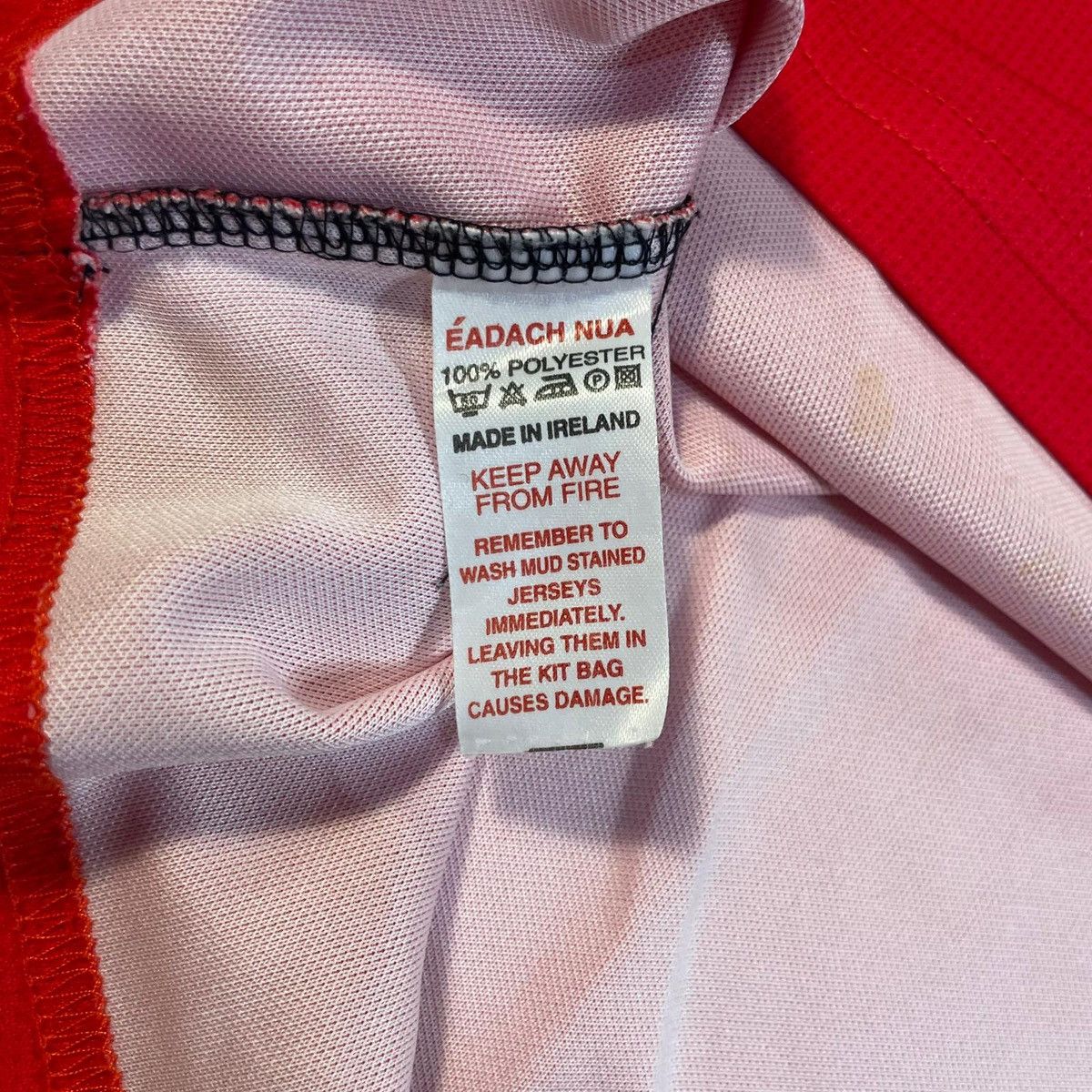 O'Neills Cork GAA An Dún jersey shirt tee red black o’neills vintage Size US S / EU 44-46 / 1 - 11 Thumbnail