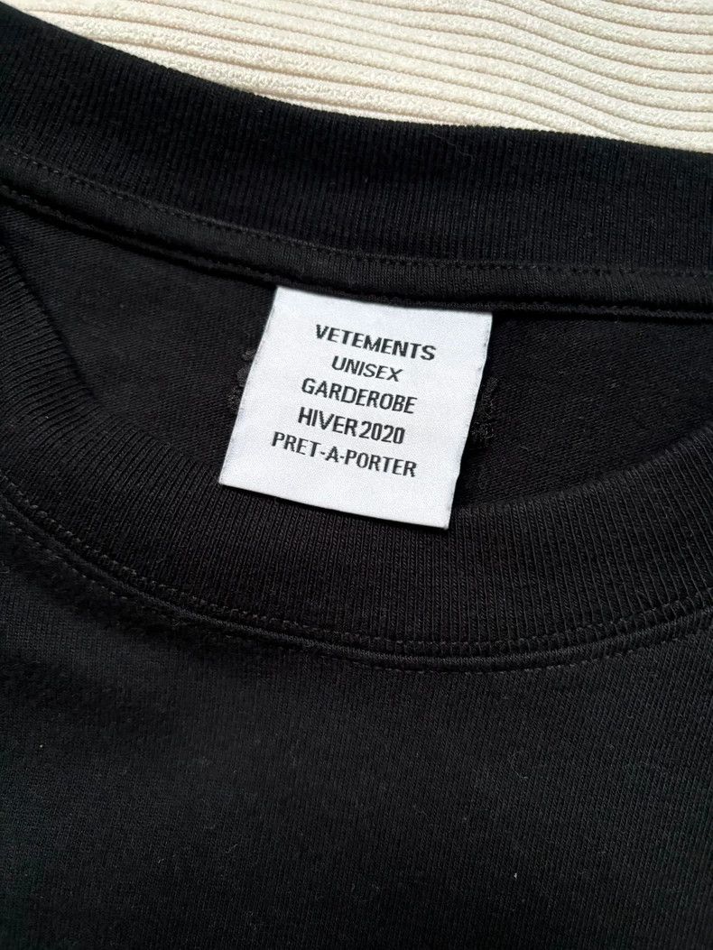 Vetements vetements Black love printing short sleeves Size US S / EU 44-46 / 1 - 4 Thumbnail