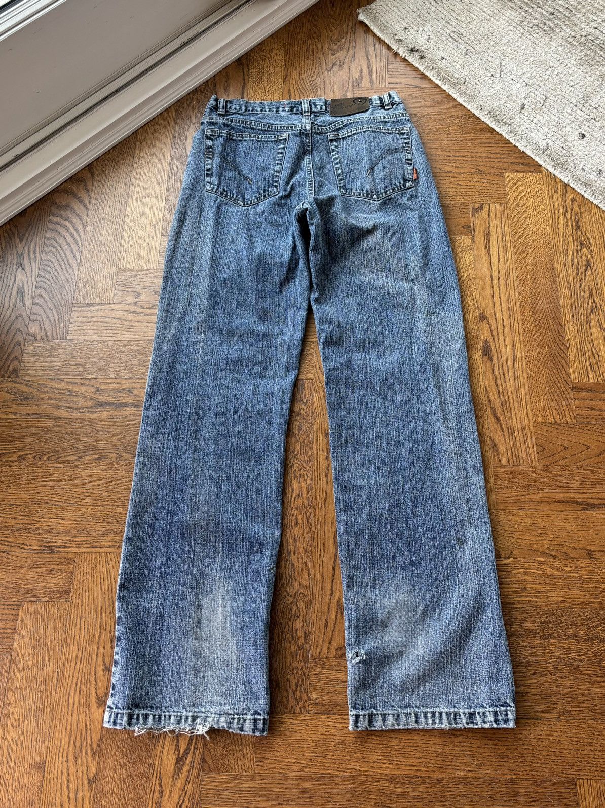 Y2K Vintage Ugly Wash Jeans Koutons 90s 2000s 30 Faded Punk