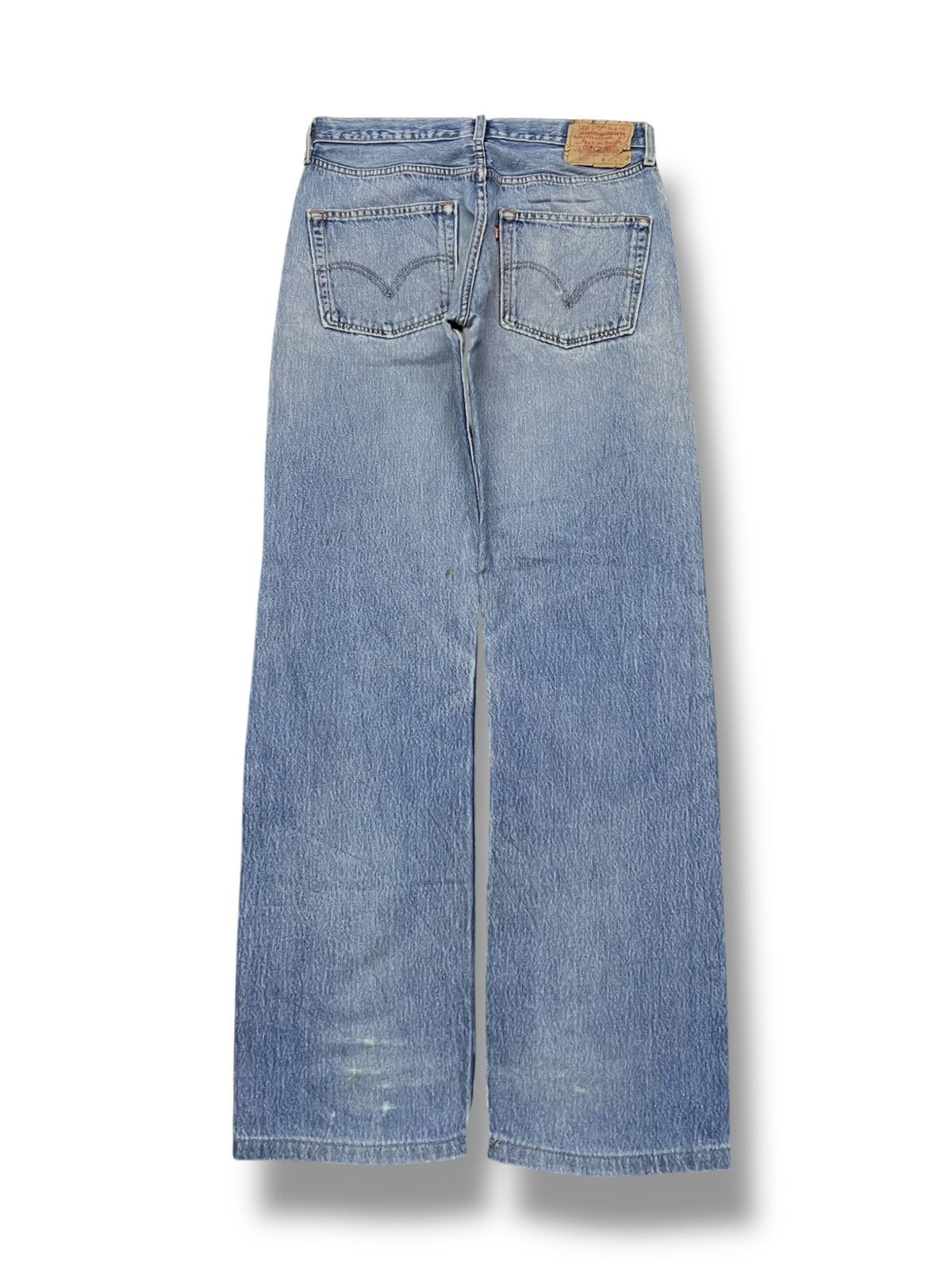 Levi's Vintage Levi’s 501 Button Fly - Faded,Ripped Destroyed Jeans Size US 31 - 3 Thumbnail