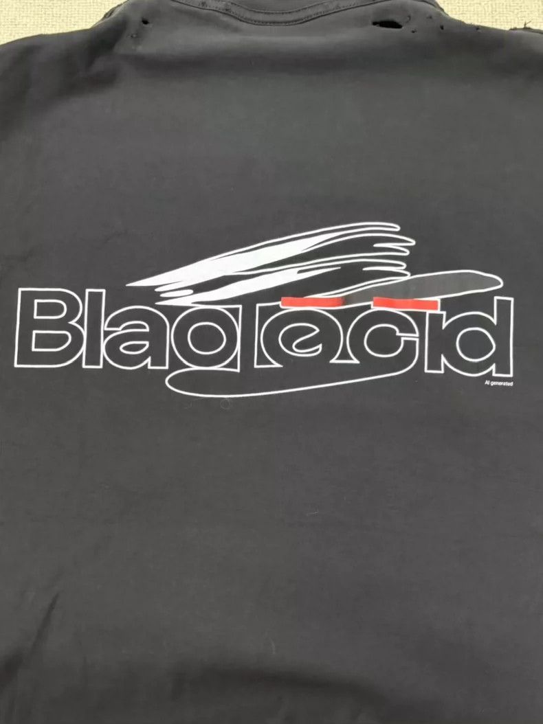 Balenciaga Balenciaga Logo monogrammed crewneck short sleeve T-shirt Size US S / EU 44-46 / 1 - 4 Thumbnail