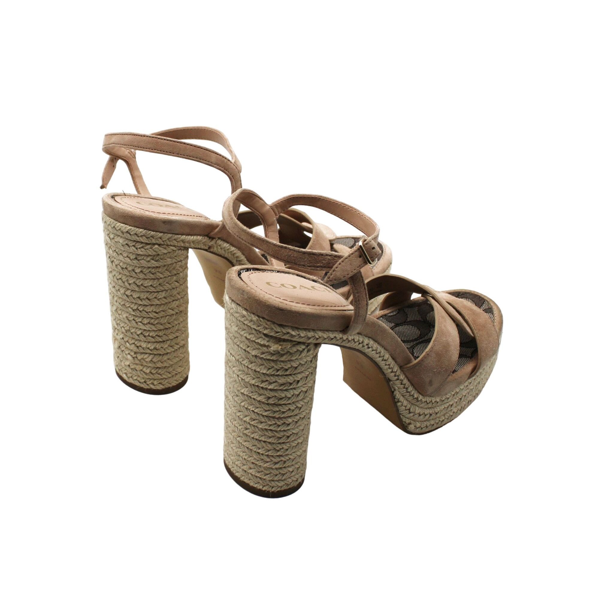Coach COACH Talina Sandals - Tan Size US 9.5 / IT 39.5 - 5 Thumbnail