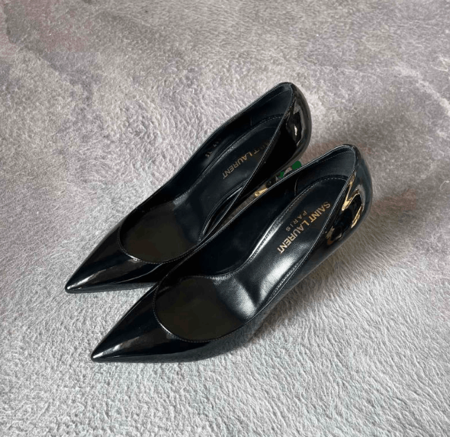 Saint Laurent Paris YSL Stiletto Heels Size US 6.5 / IT 36.5 - 1 Thumbnail
