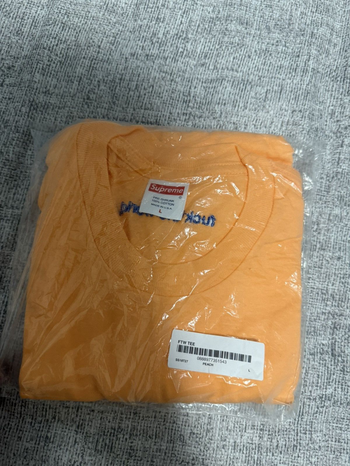 Supreme Supreme ss18 ftw tee fuck the world T-shirt new Size US L / EU 52-54 / 3 - 2 Thumbnail