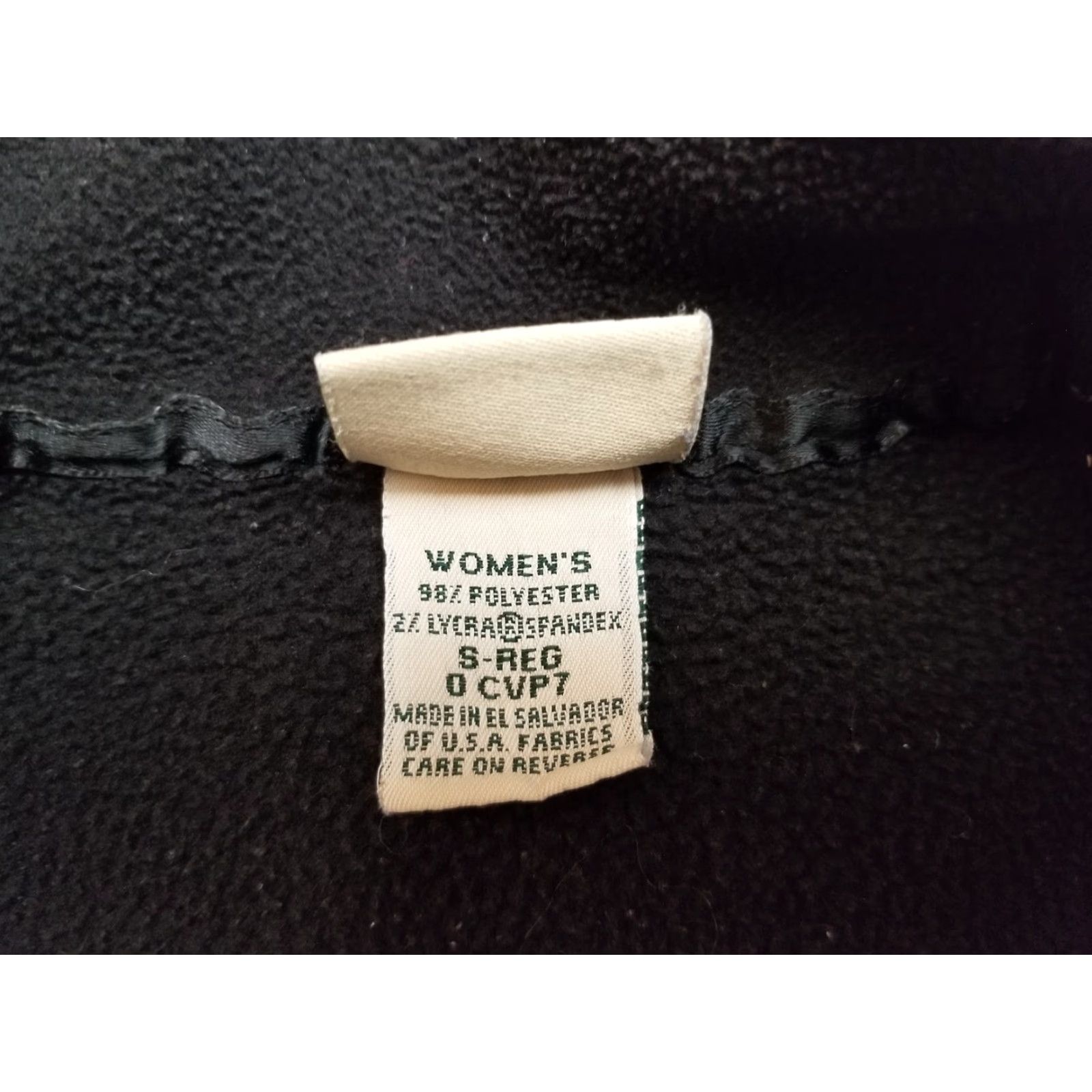 Vintage VINTAGE L.L. Bean Jacket Women S Black 1/4 Zip Pullover Polartec Fleece Casual Size S / US 4 / IT 40 - 6 Thumbnail