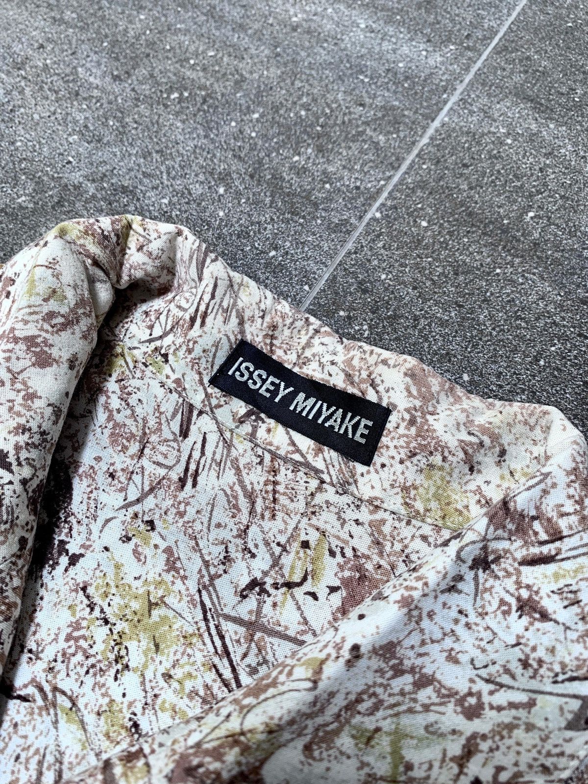 Issey Miyake Painter Camp Collar Shirt Size US M / EU 48-50 / 2 - 7 Thumbnail