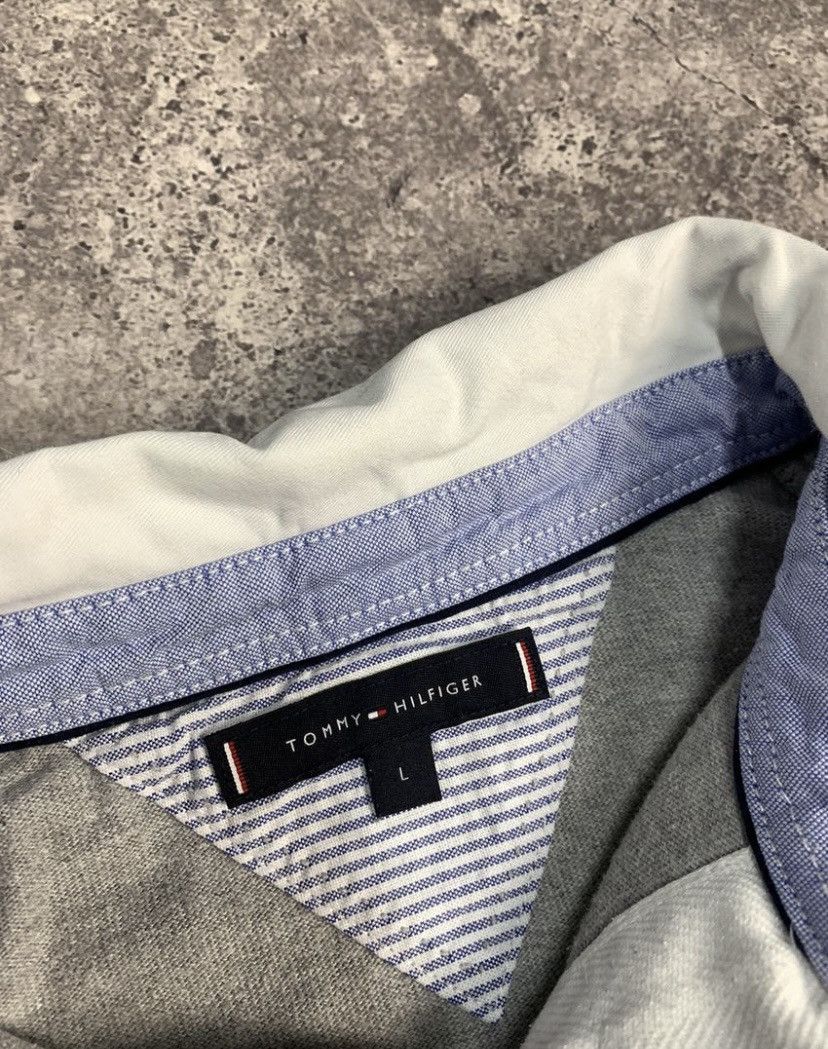 Tommy Hilfiger × Vintage Tommy Hilfiger Rugby Long Sleeve Vintage Size US L / EU 52-54 / 3 - 10 Thumbnail