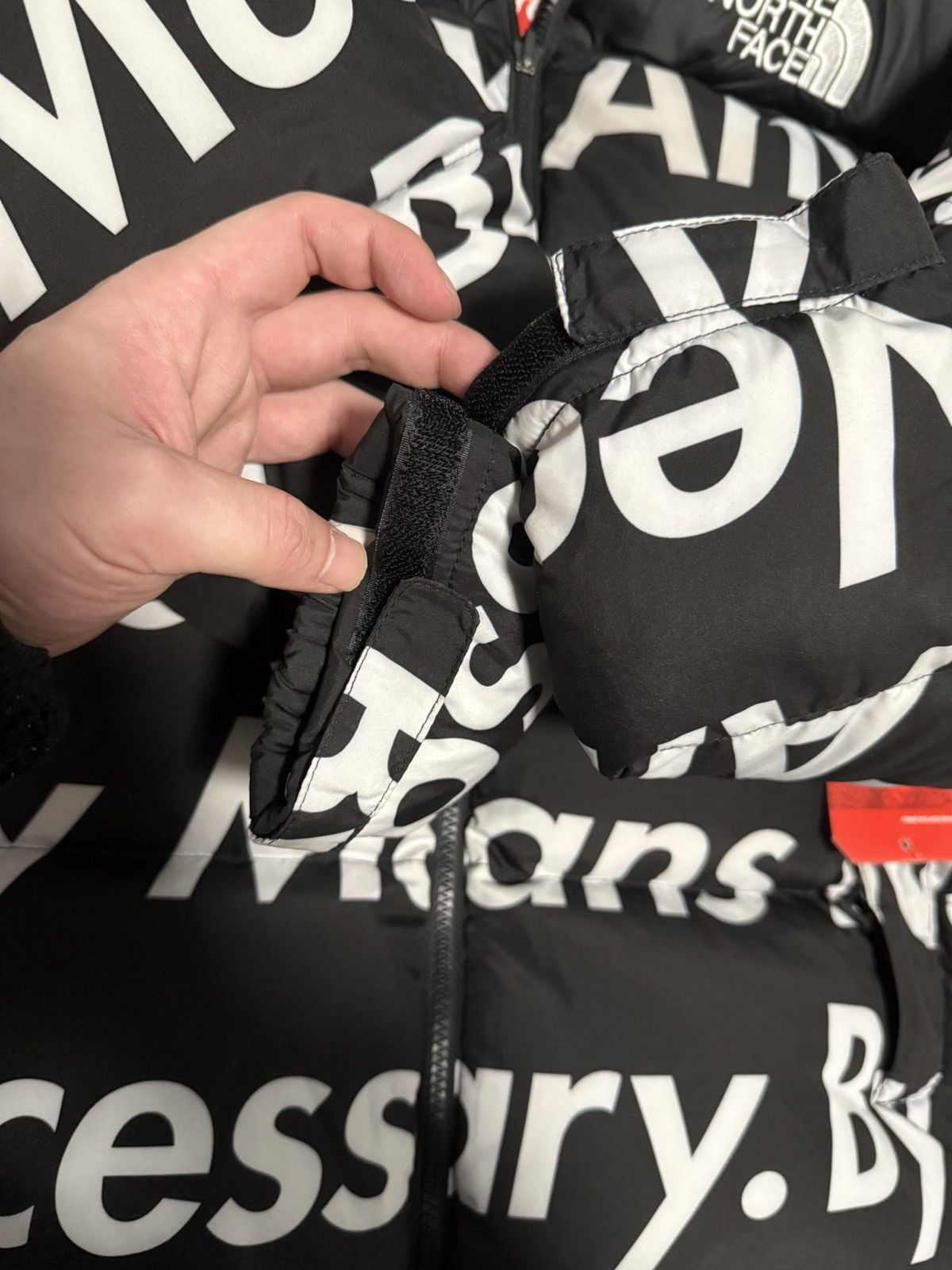 Supreme × The North Face Supreme tnf north face black bamn by any means nuptse jacket Size US M / EU 48-50 / 2 - 8 Thumbnail