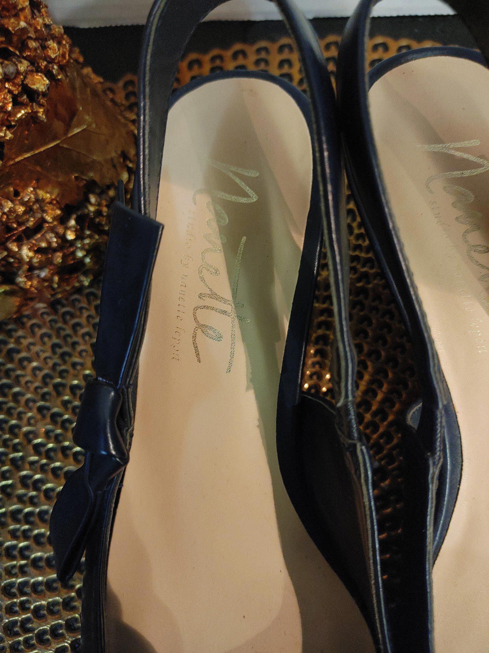 Designer Nanette Lepore Rhona Kitten Heels Size 8M Size US 8 / IT 38 - 4 Thumbnail