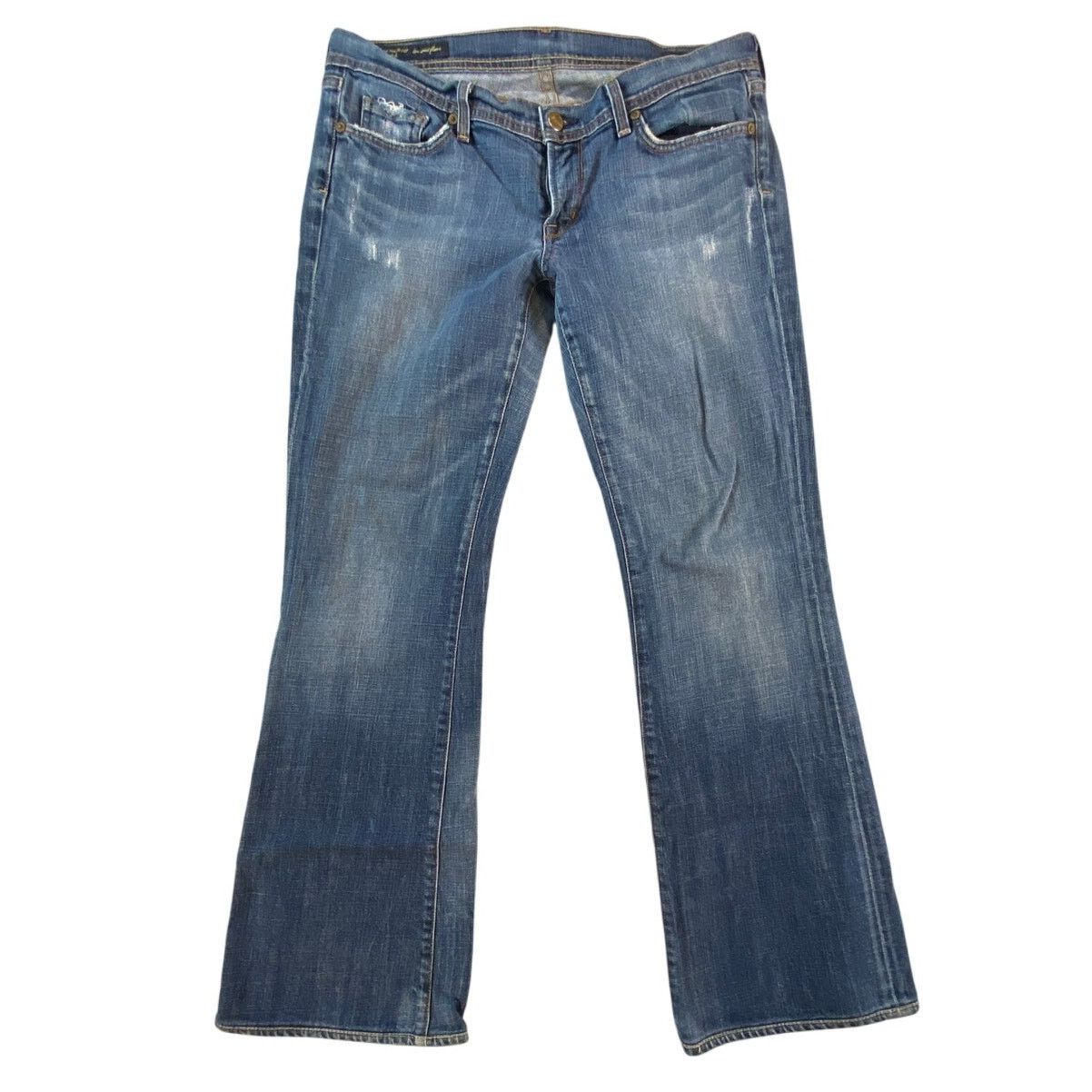 Citizens Of Humanity Citizens of Humanity Ric Rac 109 Jeans Sz 32 Low Bootcut Size 32" / US 10 / IT 46 - 2 Thumbnail