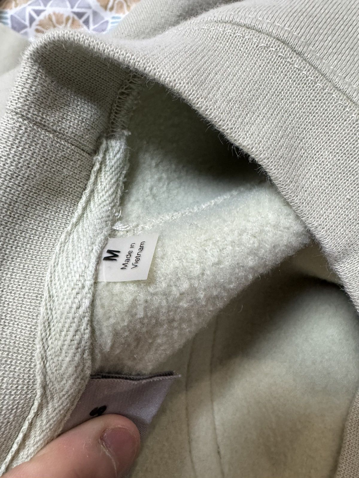 Essentials × Fear of God Fear of God ESSENTIALS Crewneck Appliqué Logo Sage Green Size US M / EU 48-50 / 2 - 5 Thumbnail