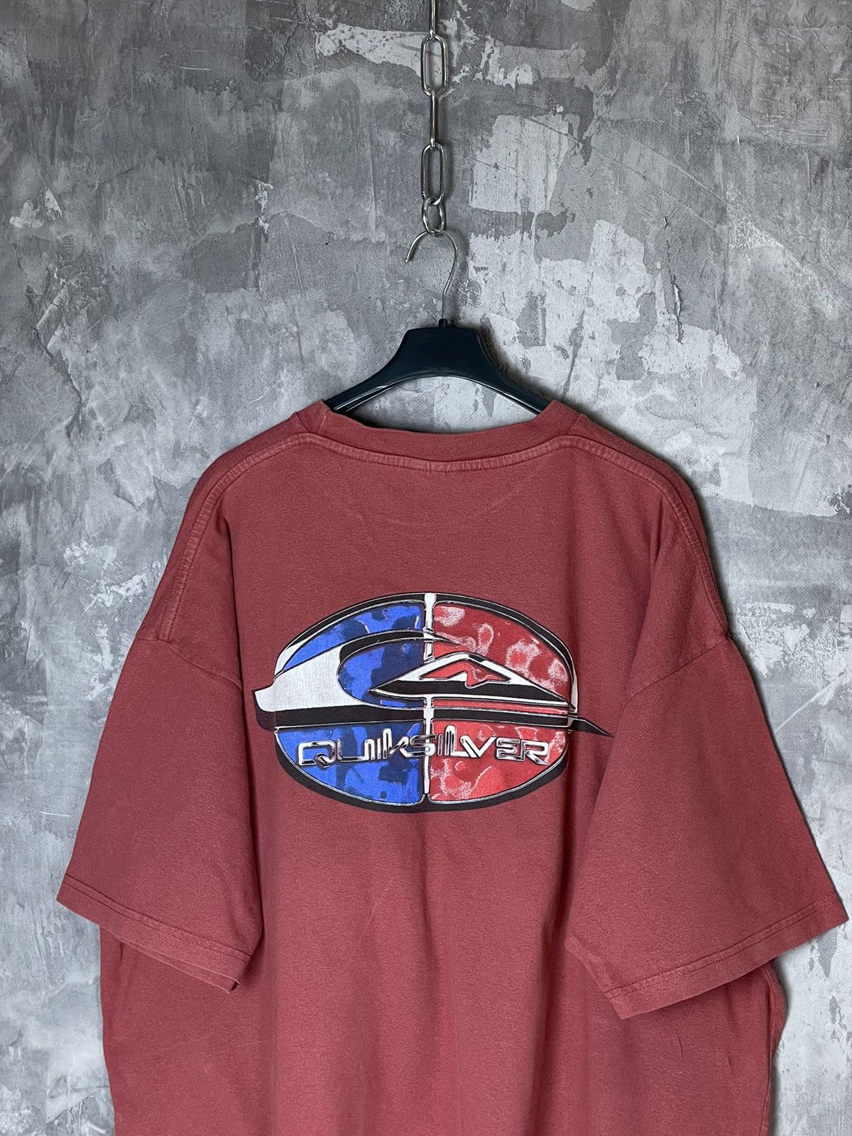 Quiksilver Vintage QuikSilver Surf Style Big Logo 90s Tshirt Size US XL / EU 56 / 4 - 2 Thumbnail