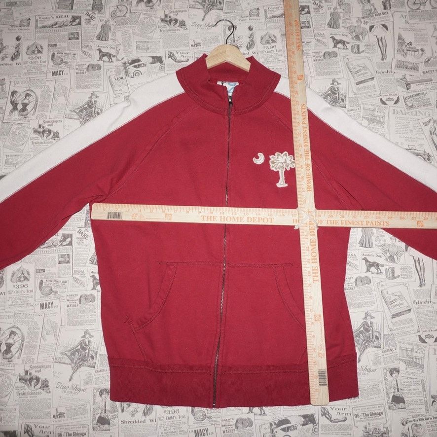 Vintage Large - Vintage Y2K blue 84 raw HEM 00s zip up track jacket Size US L / EU 52-54 / 3 - 4 Thumbnail