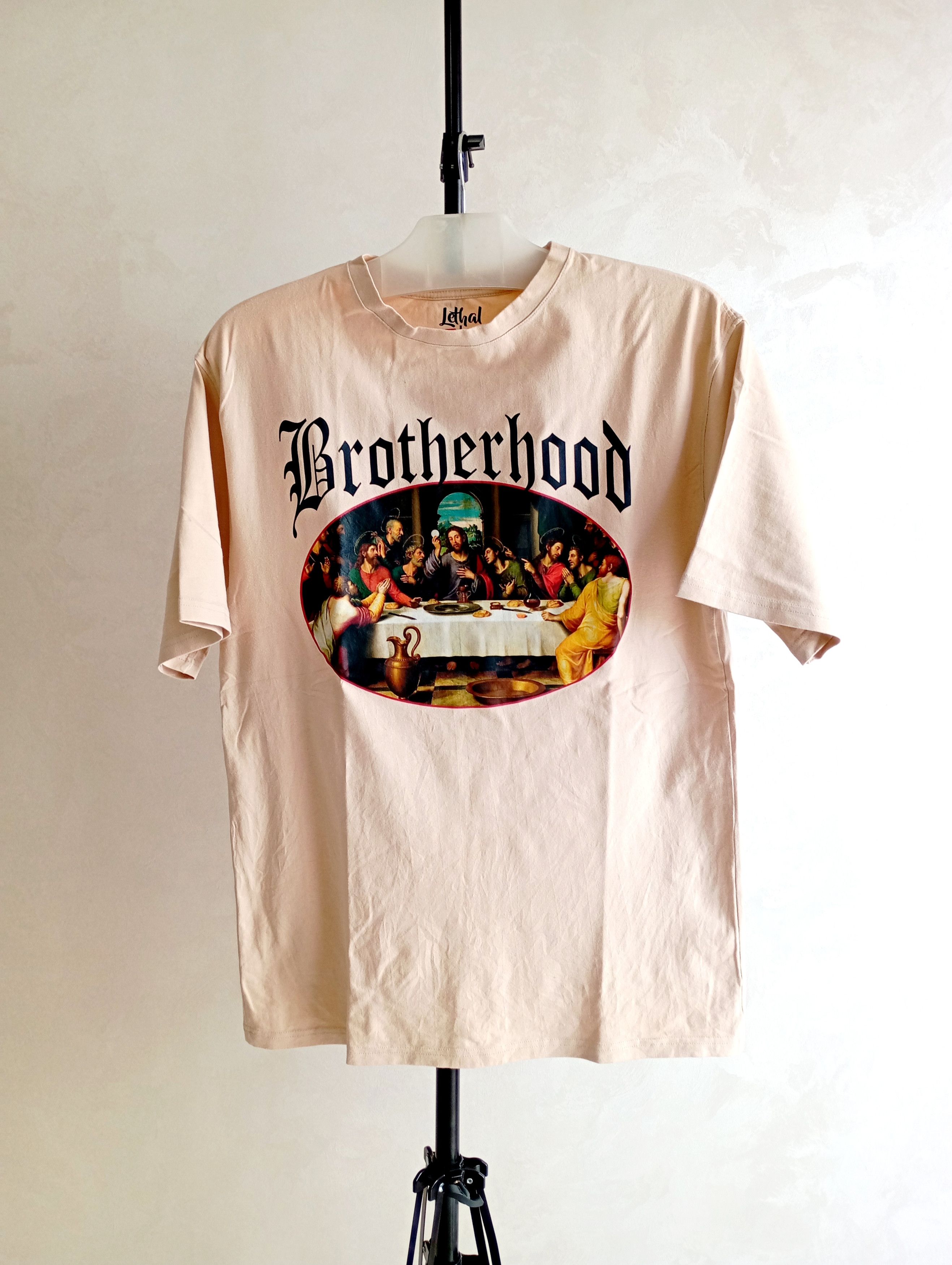 Vintage Vintage Brotherhood Made in USA tshirt. Size US L / EU 52-54 / 3 - 1 Thumbnail