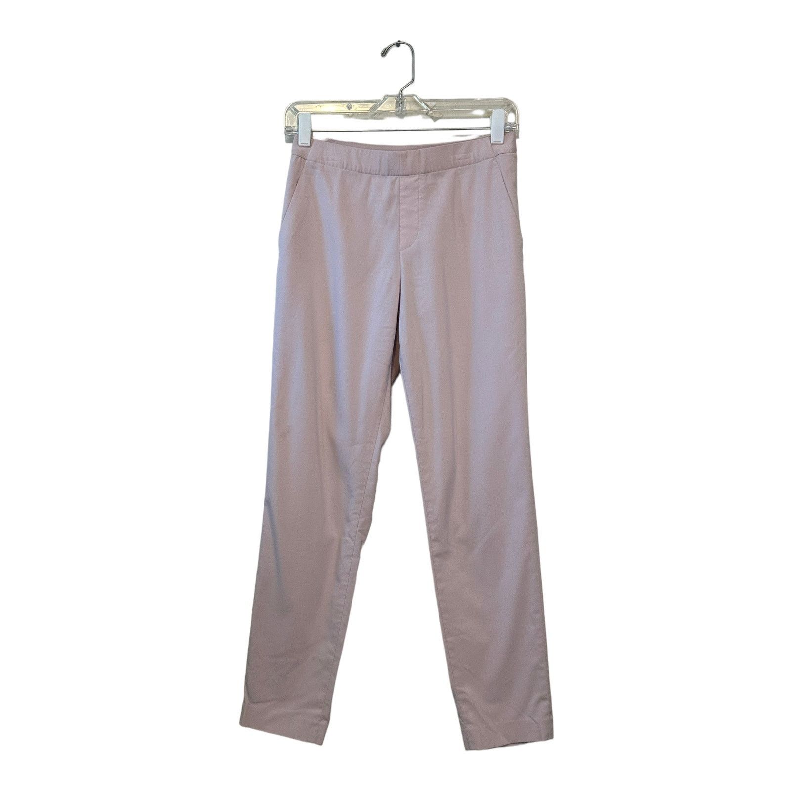 Uniqlo Uniqlo pale pink pull on straight leg pants size small Size 27" / US 4 / IT 40 - 7 Thumbnail