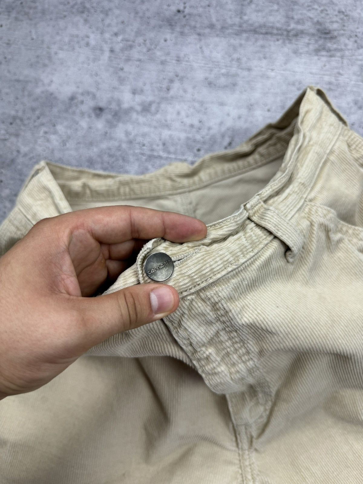 Carhartt × Vintage 💥💥 Vintage Carhartt WIP Simple Pant Distressed Pants Jeans Size US 32 / EU 48 - 10 Thumbnail