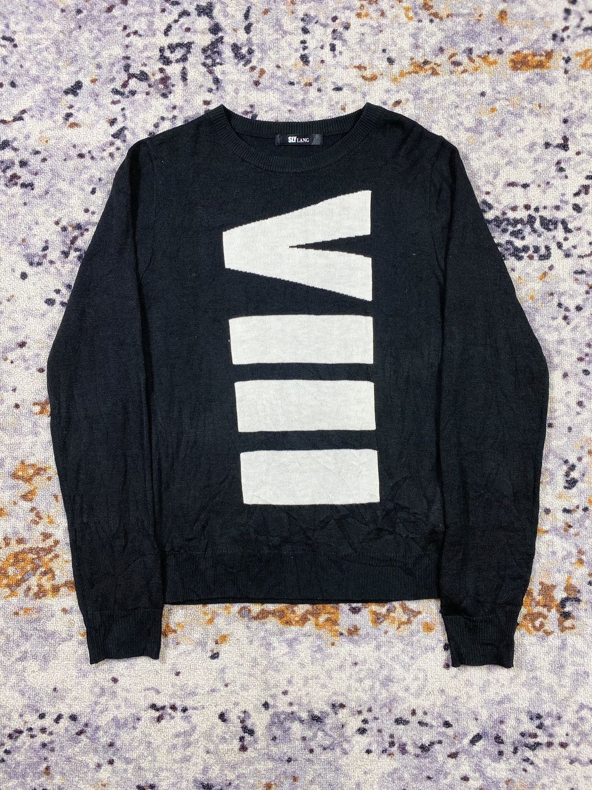 Japanese Brand × Vintage “RARE” japanese brand SLY lang knit sweater Size US M / EU 48-50 / 2 - 1 Thumbnail