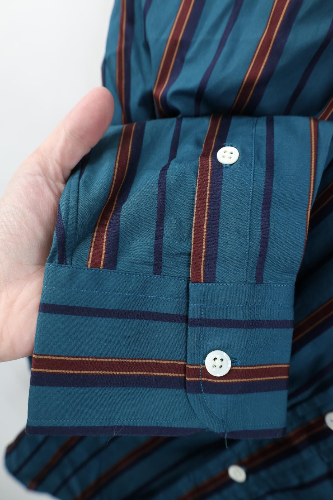 Vintage Deadstock Vintage 90s Streetwear Block Collared Button Shirt Size US XL / EU 56 / 4 - 5 Thumbnail