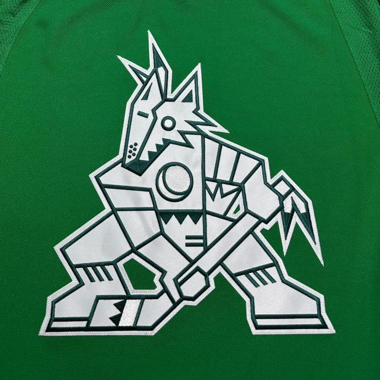 Adidas × NHL Arizona Coyotes St Patricks Day Adidas Hockey Jersey Size US L / EU 52-54 / 3 - 3 Thumbnail