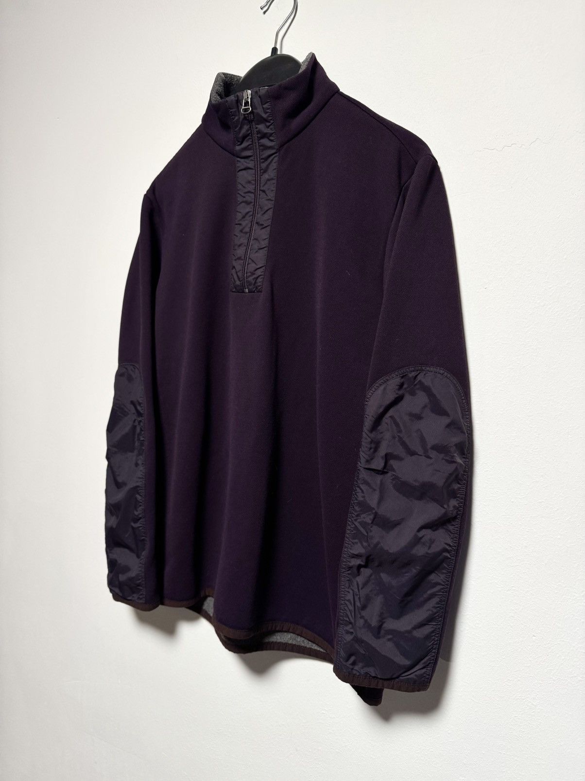 Hugo Boss Vintage Hugo Boss 1/4 zip Pullover Prada Style 00s Old money Size US L / EU 52-54 / 3 - 2 Thumbnail