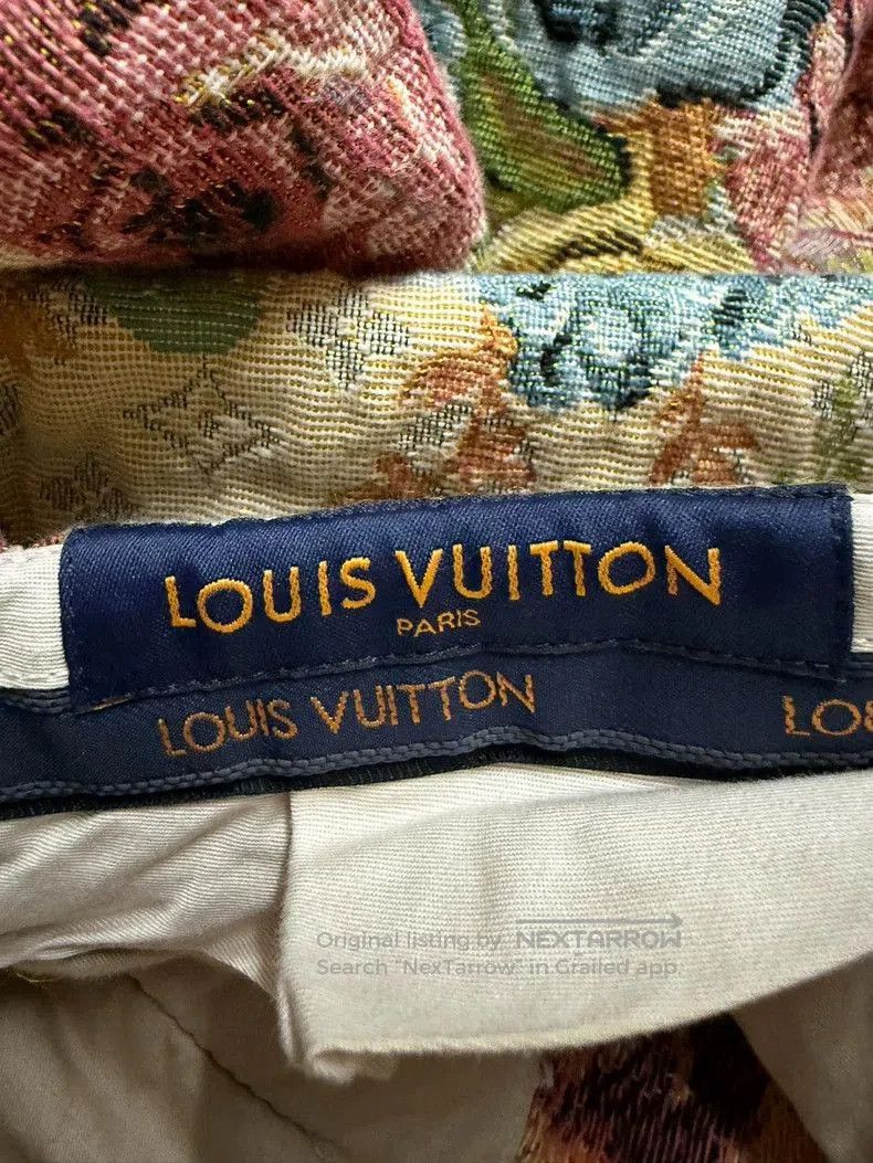 Louis Vuitton Louis Vuitton Flower Logo Denim Shorts. Size US 42 / EU 58 - 3 Thumbnail