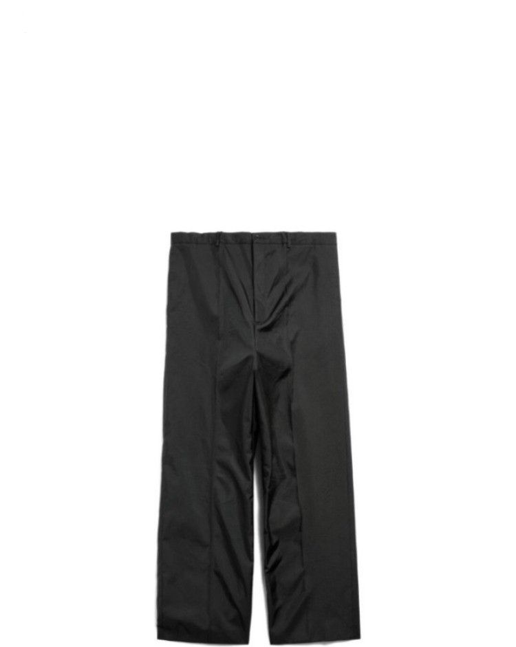 Balenciaga o1w1db10526 Large Fit Pants in Black Size US 30 / EU 46 - 1 Preview