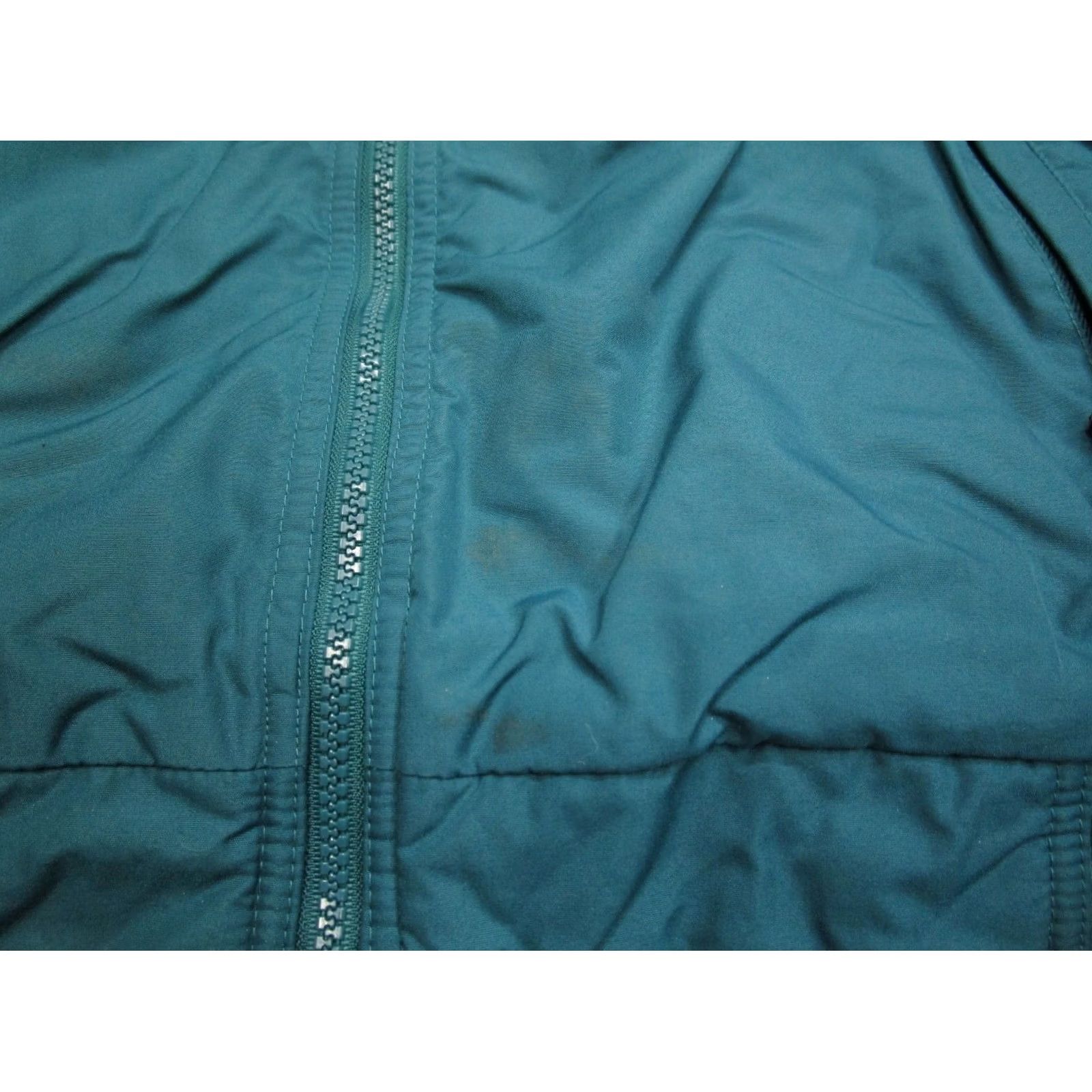 Vintage Columbia Jacket Women M Blue Teal Plaid Insulated Lined Bomber 90s Outdoor Vintage Ski Coat Size M / US 6-8 / IT 42-44 - 2 Thumbnail