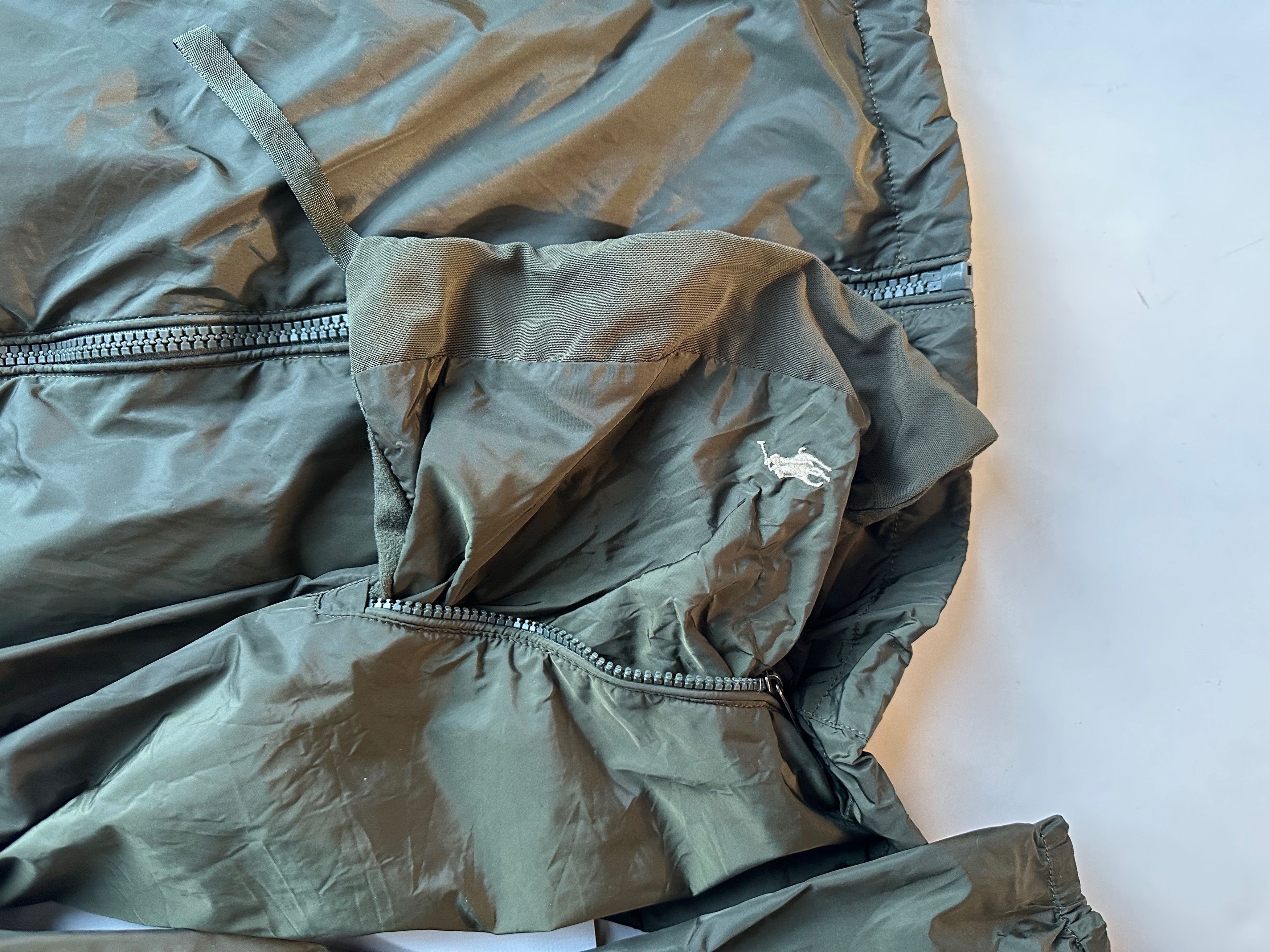 Polo Ralph Lauren Polo Ralph Lauren Hooded Windbreaker - Olive - L (NWOT) Size US L / EU 52-54 / 3 - 3 Thumbnail