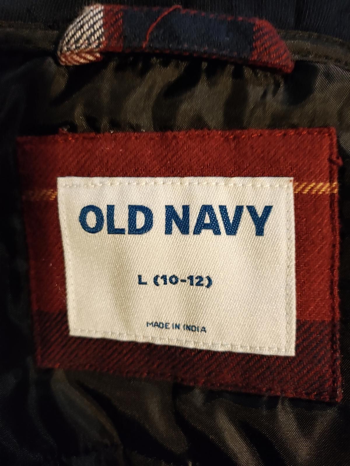 Old Navy Old Navy Boys' Quilted Plaid Puffer Jacket, Large (10-12) Size US L / EU 52-54 / 3 - 6 Thumbnail
