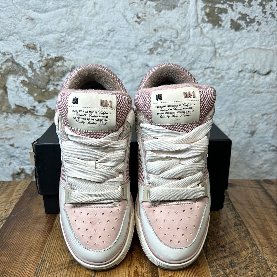 Amiri Amiri MA-1 White Pink Sz 8 (41) Size US 8 / EU 41 - 3 Thumbnail