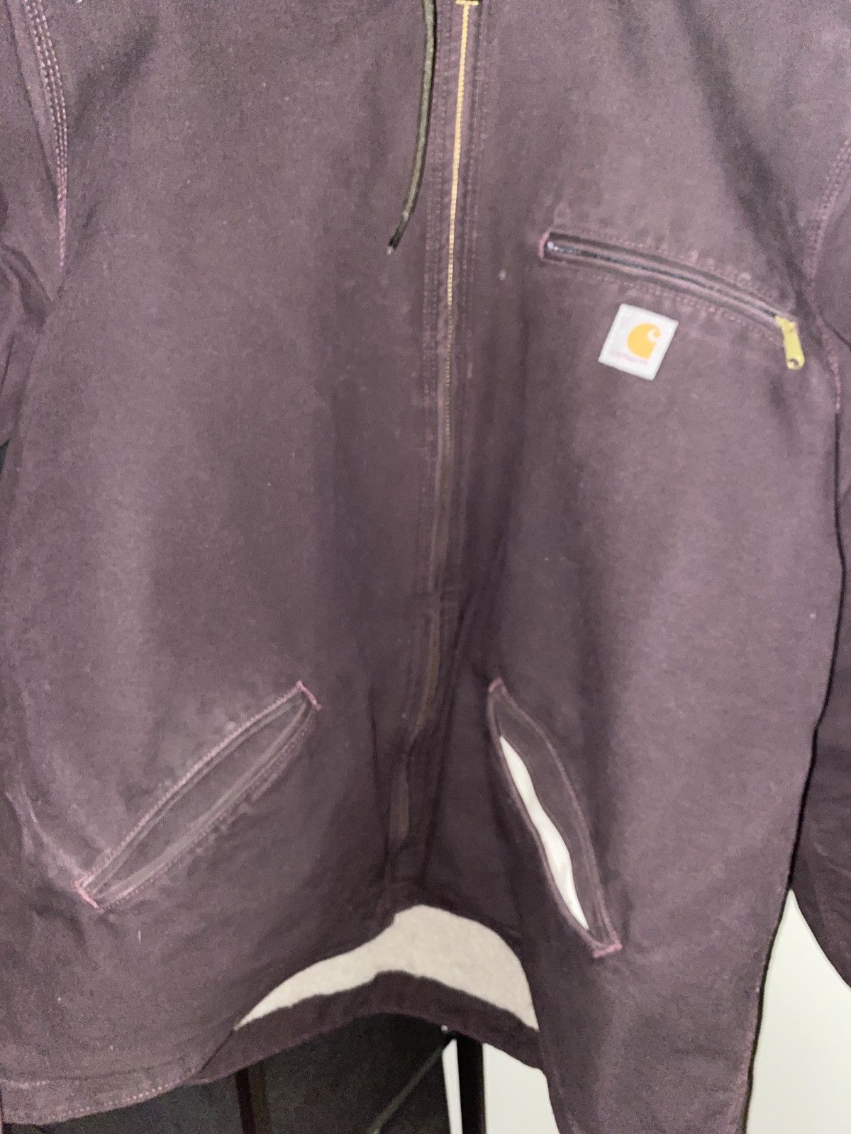 image of Carhartt Jacket Wine Purple, Men's (Size Large)