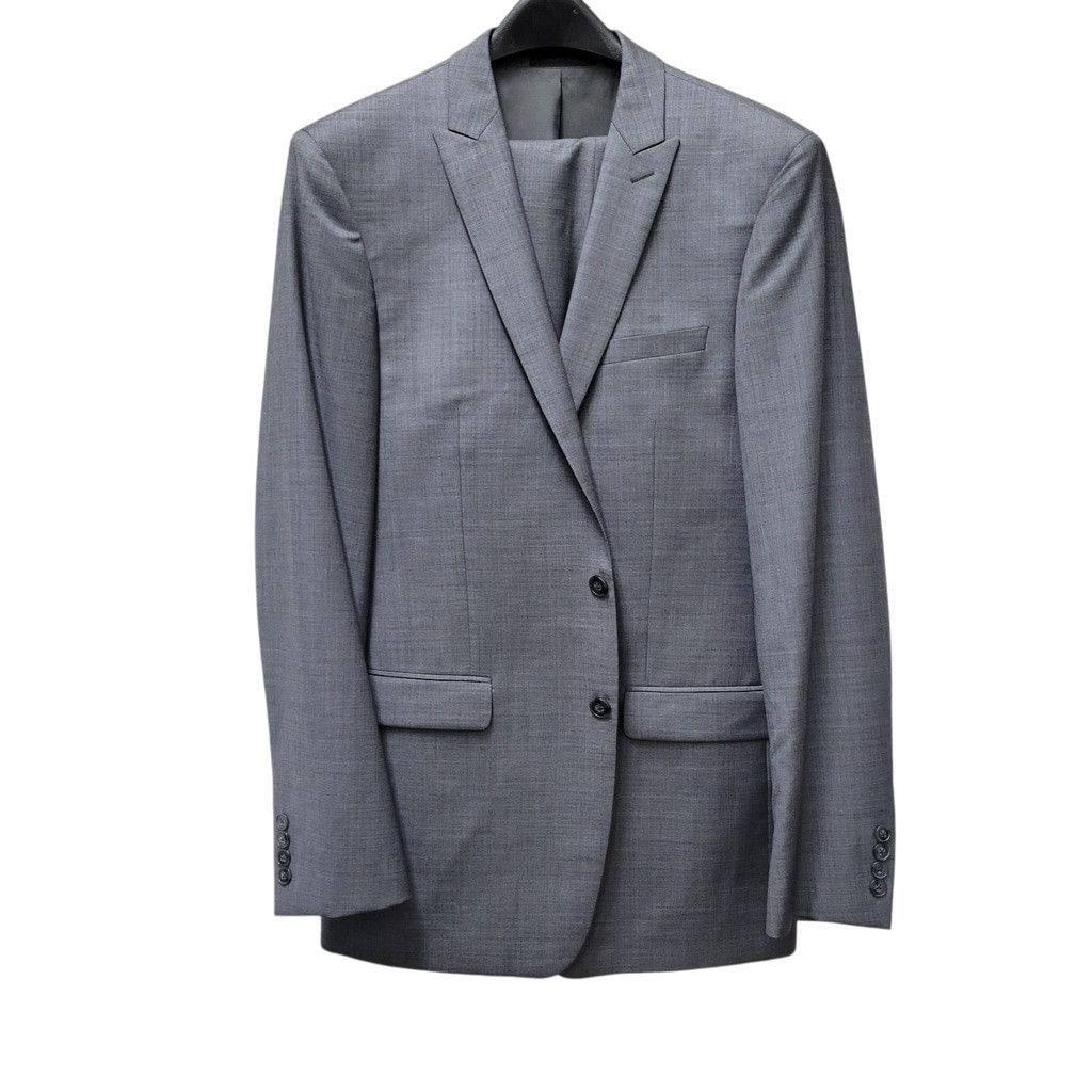 Calvin Klein Calvin Klein 2-Button Side-Vent Wool Suit 42L Pants 36/32 Size 42L - 4 Thumbnail