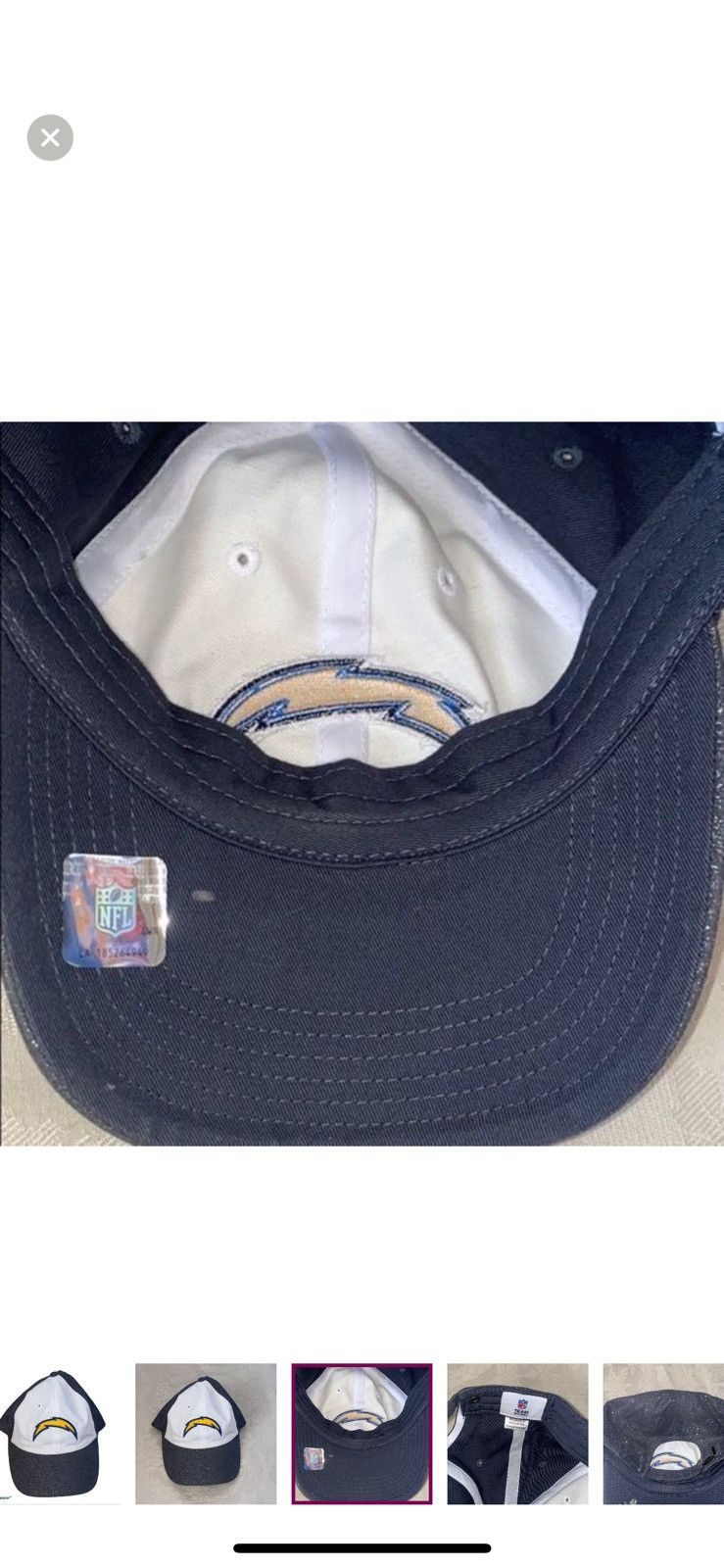 NFL NFL LA chargers football cap Size ONE SIZE - 4 Thumbnail