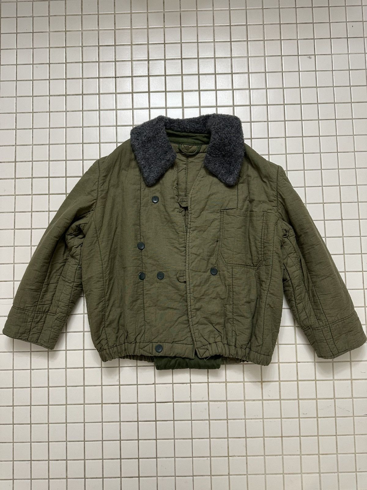 Vintage 60s Military Jacket liner with Shell Size US M / EU 48-50 / 2 - 3 Thumbnail
