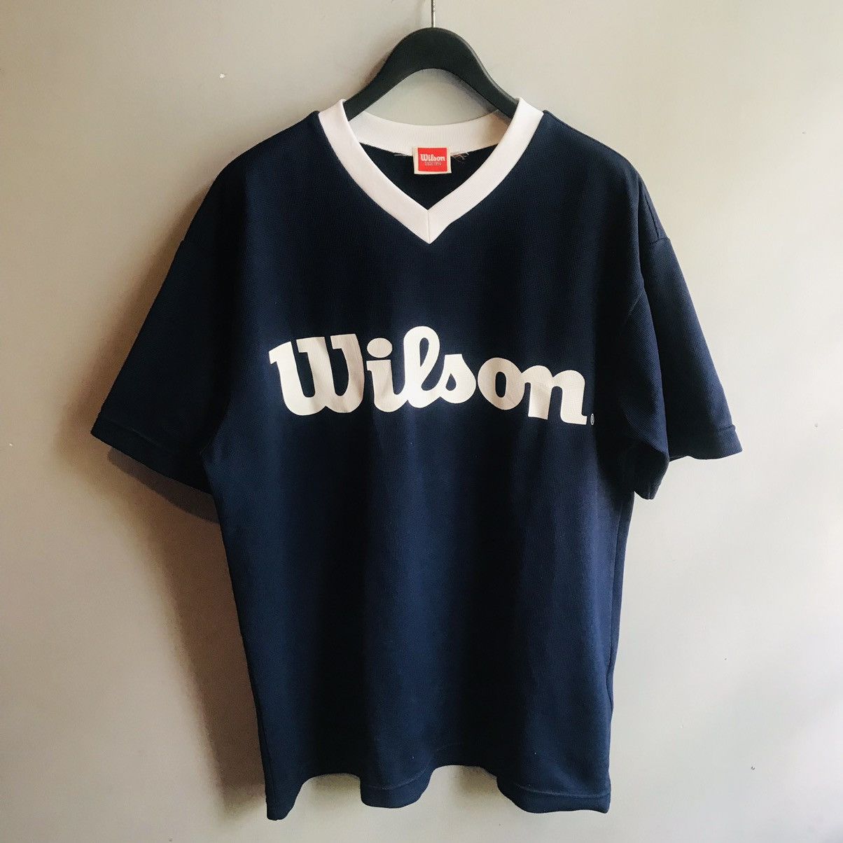 Vintage × Wilson Vintage Wilson Waffle Jersey Size US M / EU 48-50 / 2 - 2 Thumbnail
