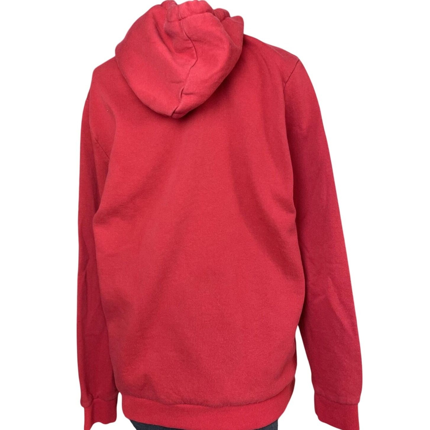 Guess Red Embossed 3D Logo Hoodie Mens (L) Streetwear Size US L / EU 52-54 / 3 - 4 Thumbnail