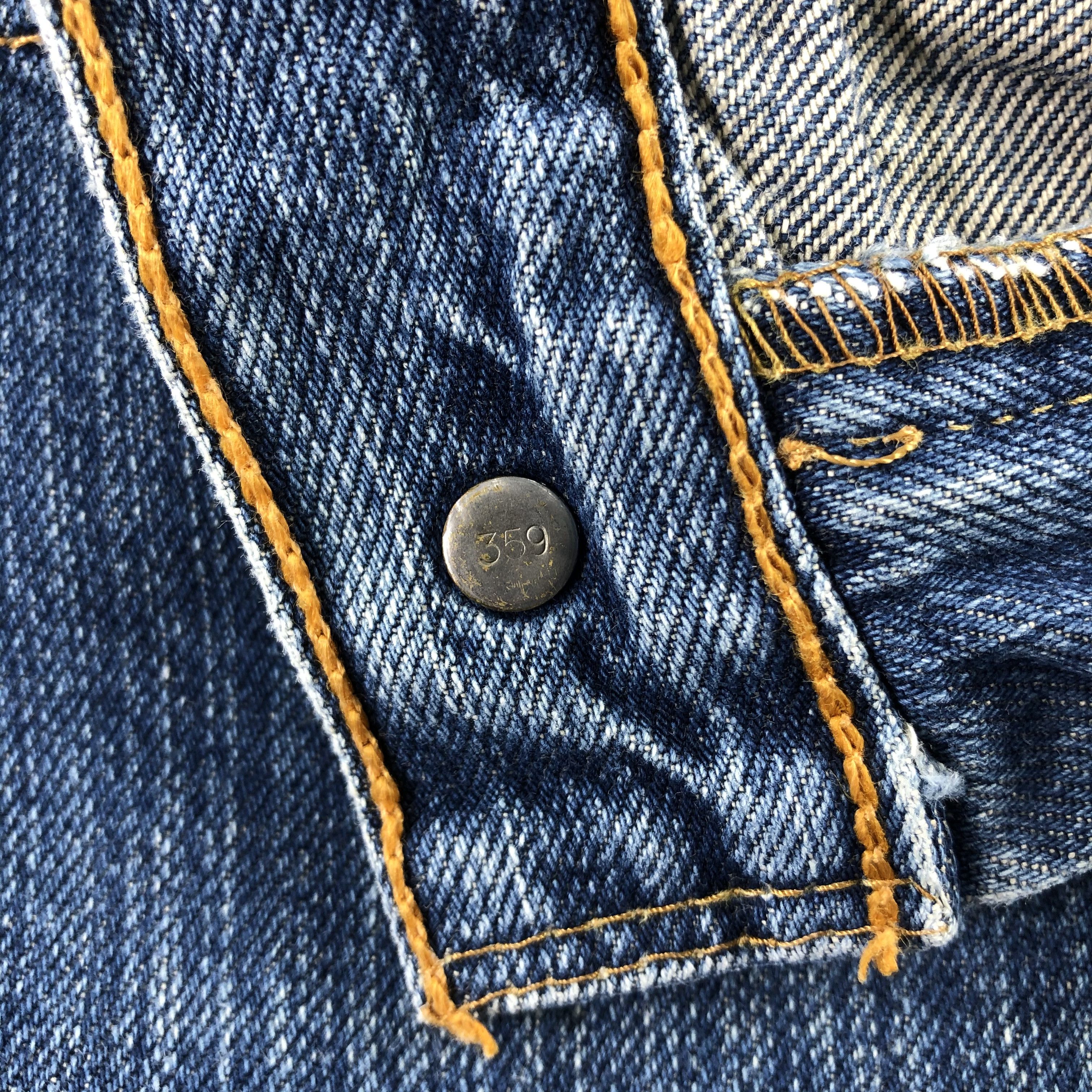 Levi's Vintage Levis 512 Jeans Blue Wash Denim KJ1238 Size US 29 - 8 Thumbnail