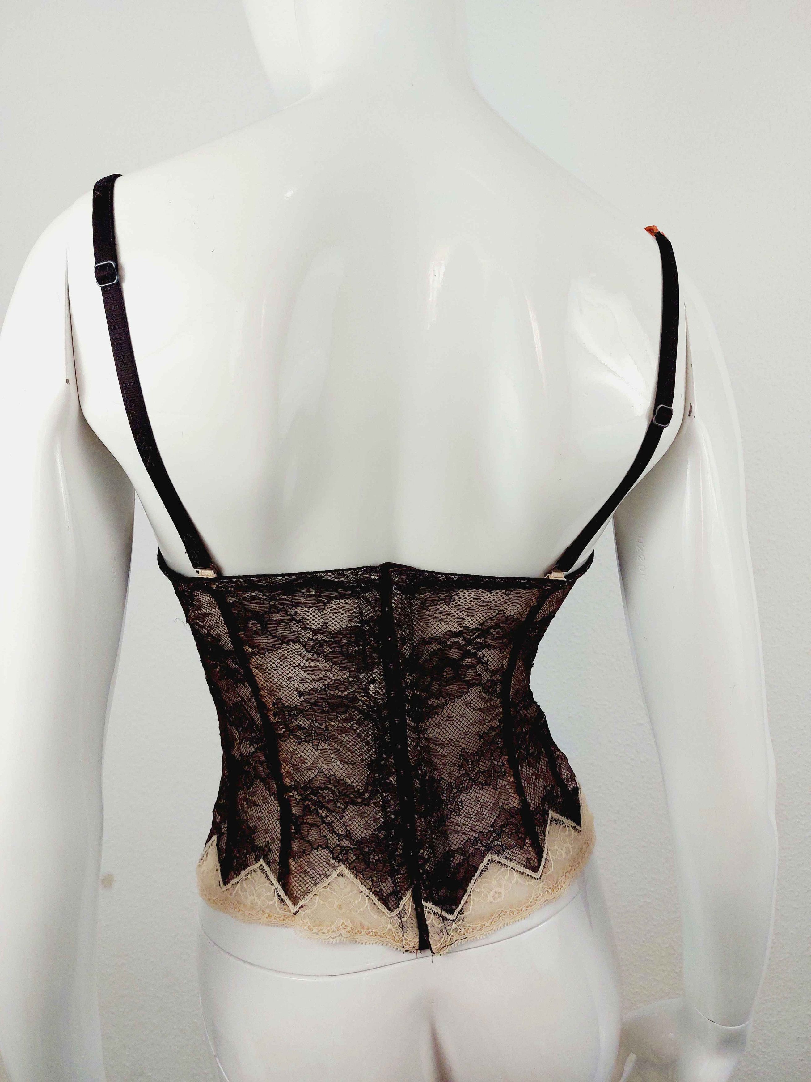 Christian Lacroix Christian Lacroix Baroque Goth Gothic Lace Corset Bustier Size M / US 6-8 / IT 42-44 - 9 Thumbnail
