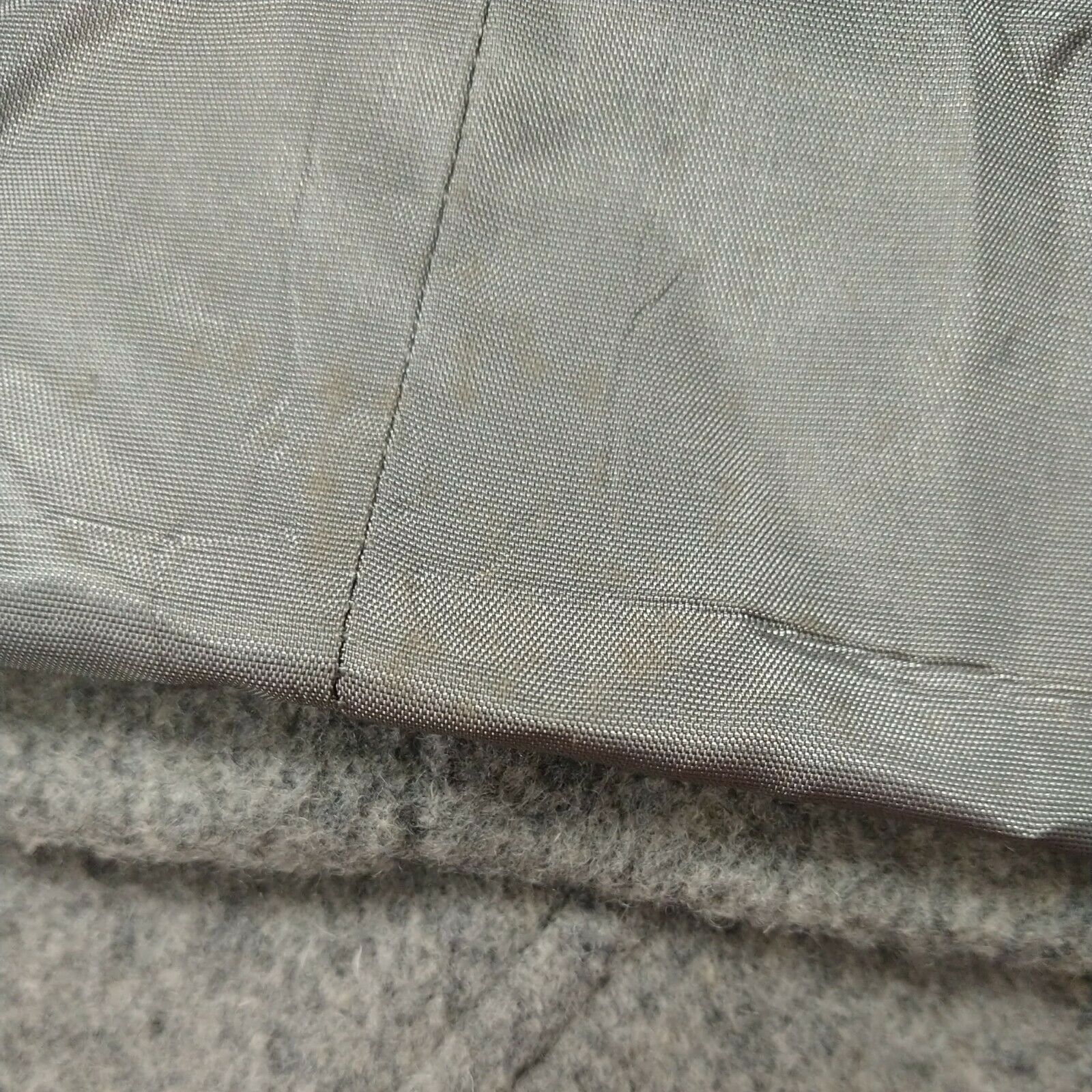 Other Herman Kay Coat and Scarf Button Front Women Size 10 Gray Size L / US 10 / IT 46 - 7 Thumbnail