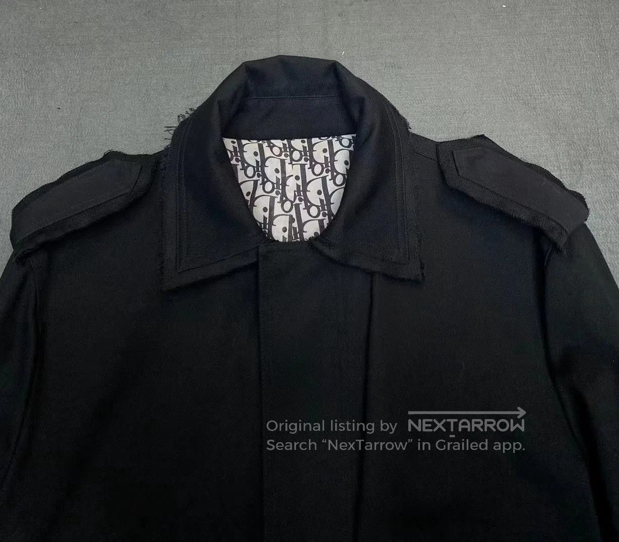 Dior Dior Homme Raw-Trimmed Zip Jacket. Size US M / EU 48-50 / 2 - 4 Thumbnail