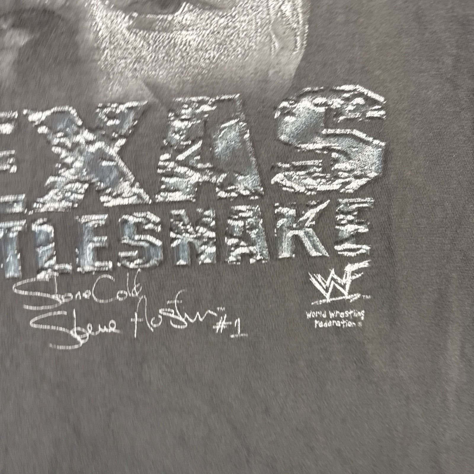 WWF Vintage Stone Cold Austin Shirt XL Black 90s Rattle Snake Size US XL / EU 56 / 4 - 9 Thumbnail