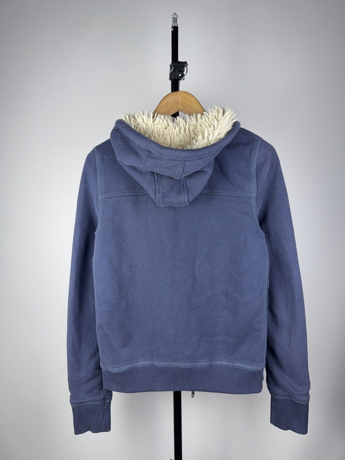 If Six Was Nine × Japanese Brand × Le Grande Bleu (L.G.B.) Vintage Abercrombie Fur Hoodie Sherpa Ifsixwasnine Lgb Style Size XL / US 12-14 / IT 48-50 - 7 Thumbnail
