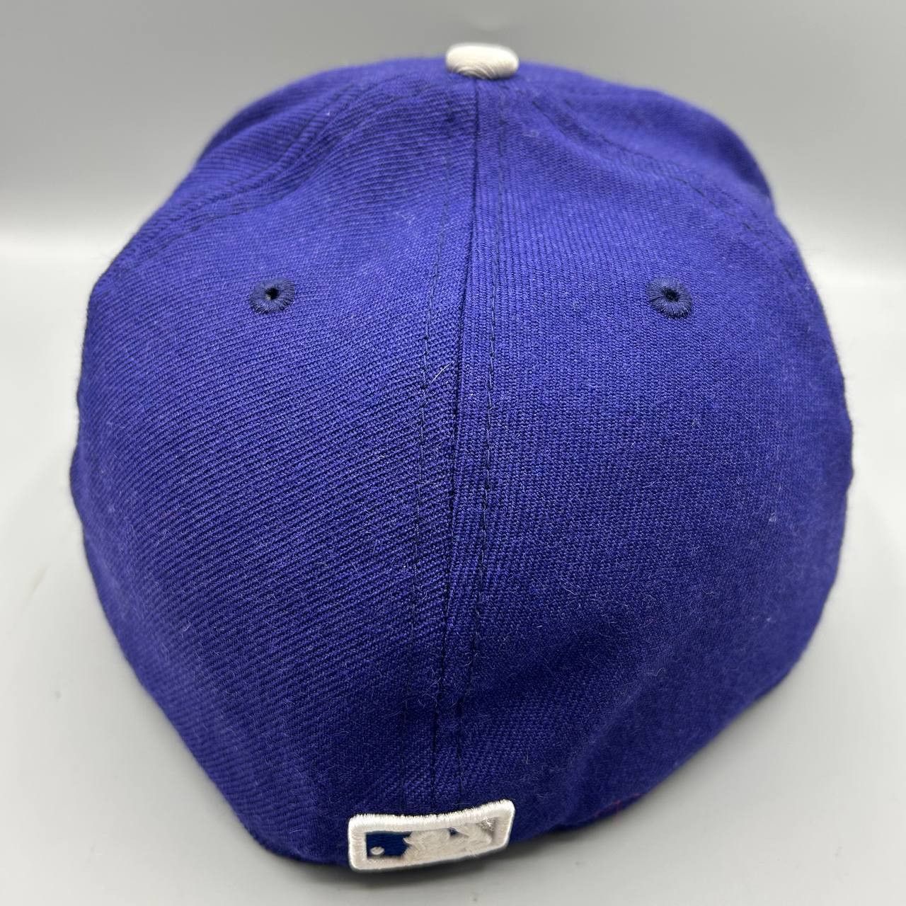 New Era Los Angeles LA Dodgers Hat Men 7 5/8 Blue MLB Fitted Cap Size ONE SIZE - 9 Thumbnail