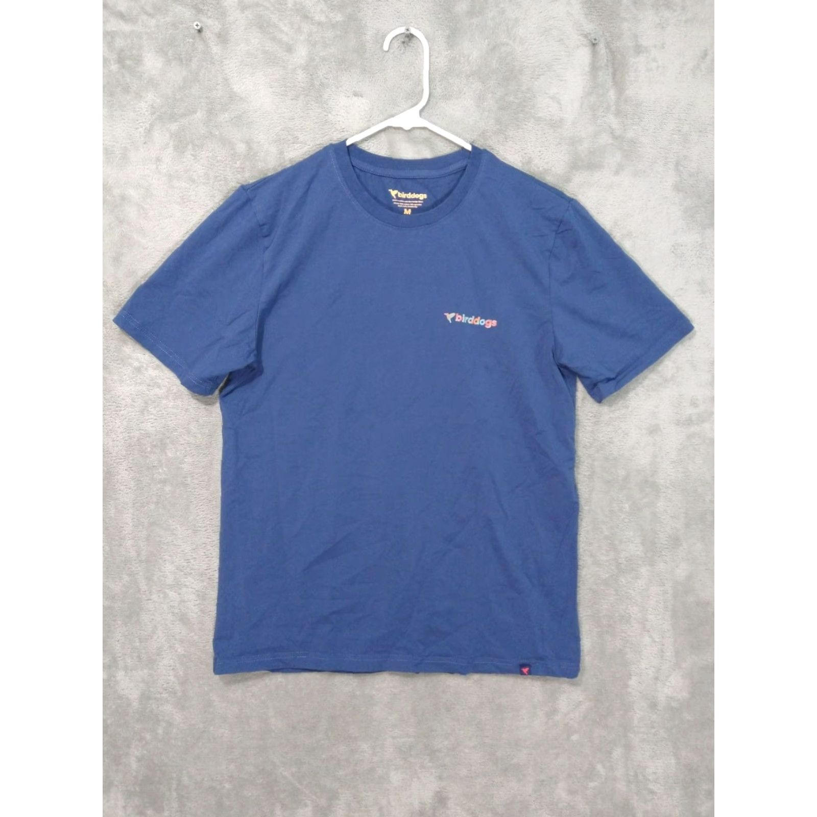 Vintage Birddogs Shirt Mens Medium Blue Graphic Print Short Sleeve Crew Neck Logo Size US M / EU 48-50 / 2 - 2 Thumbnail