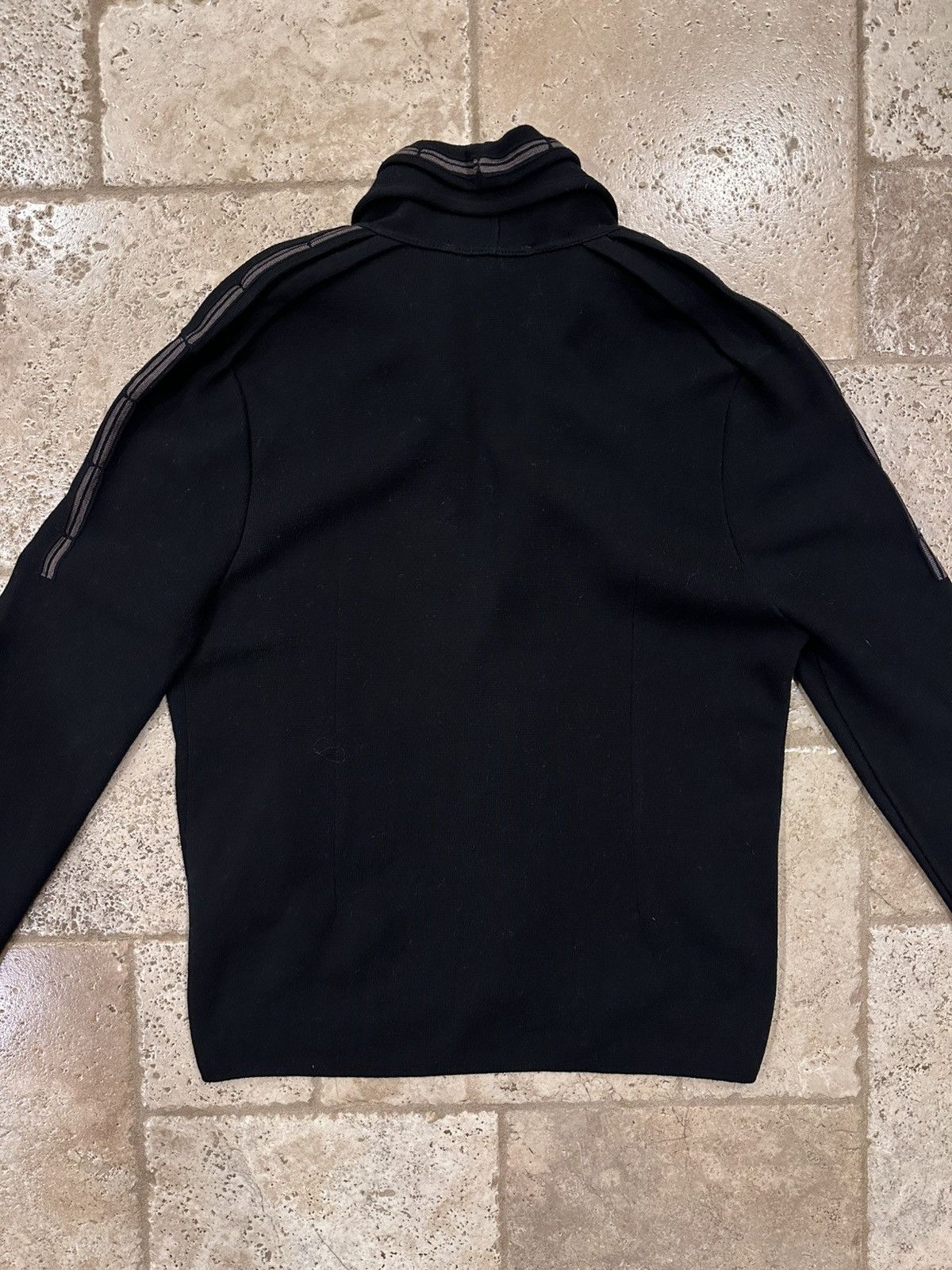 Kiko Kostadinov Kiko Kostadinov Black Oval Button Up Sweater Cardigan Size US S / EU 44-46 / 1 - 8 Thumbnail
