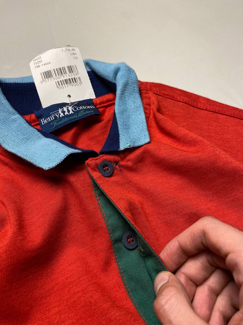 Henry Cotton's × Vintage Henry Cottons Polo Size US XL / EU 56 / 4 - 10 Thumbnail