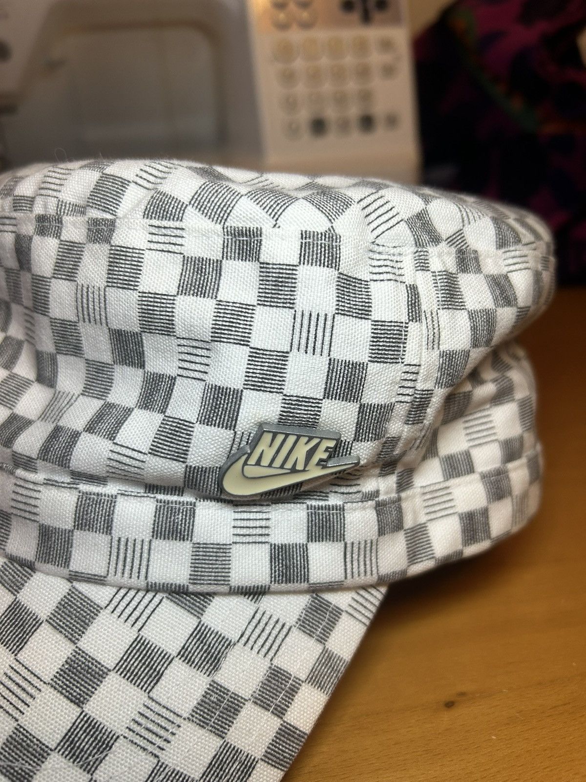 Nike Vintage Nike check “conductor” hat Size ONE SIZE - 7 Thumbnail