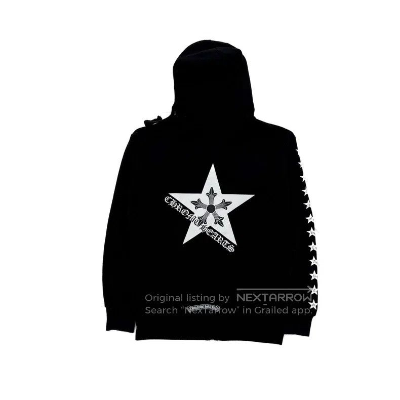 Chrome Hearts CHROME HEARTS Size S Xingxing zipper hoodie Size US S / EU 44-46 / 1 - 1 Thumbnail