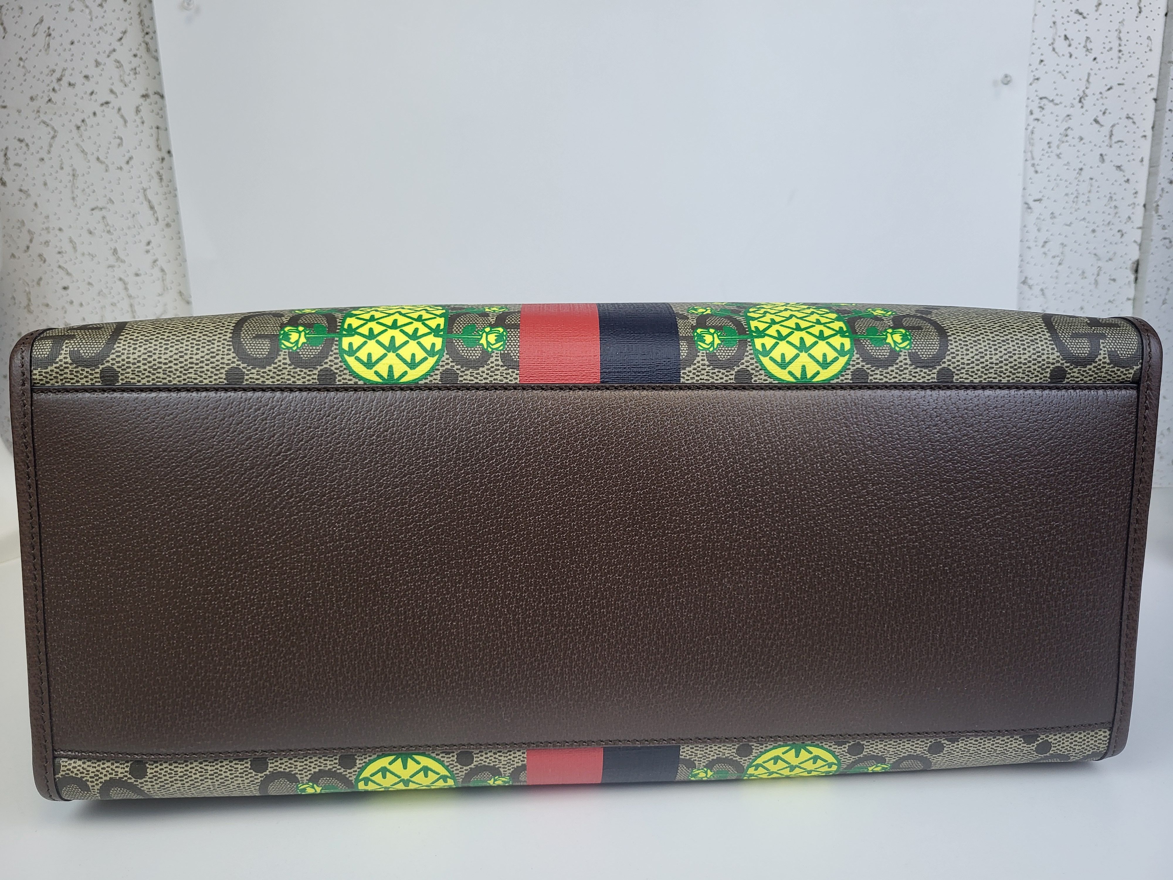 Gucci Gucci Supreme Monogram Pineapple Large Tote Bag Size ONE SIZE - 3 Thumbnail
